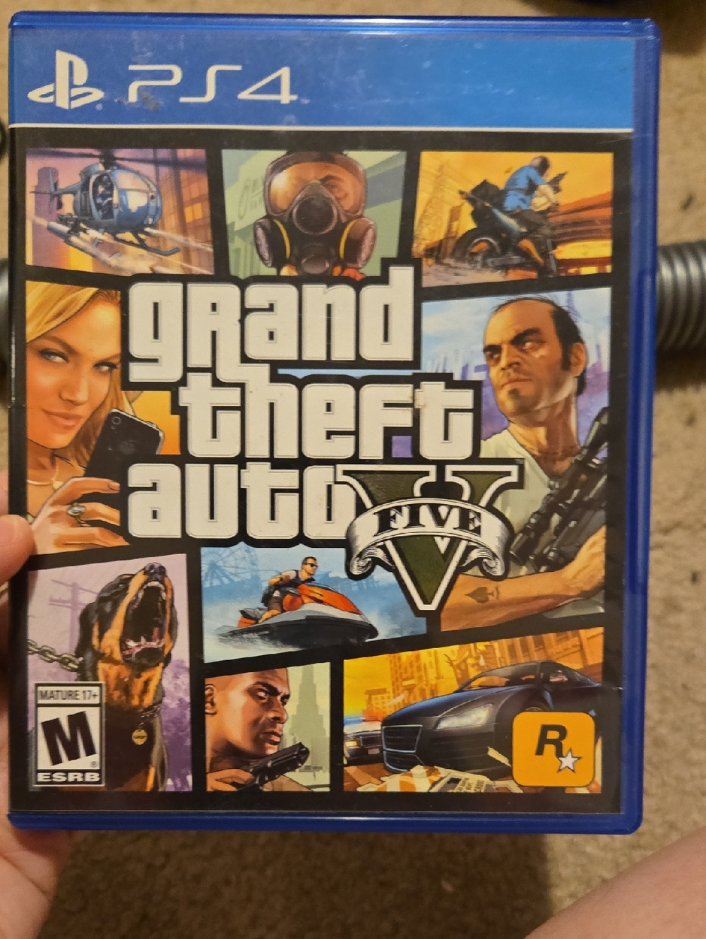 PlayStation 4 Grand Theft Auto V (Blue) -